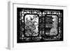 China 10MKm2 Collection - Asian Window - Summer Palace Temple-Philippe Hugonnard-Framed Photographic Print