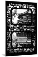 China 10MKm2 Collection - Asian Window - Summer Palace Temple-Philippe Hugonnard-Mounted Photographic Print