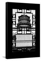 China 10MKm2 Collection - Asian Window - Summer Palace Temple-Philippe Hugonnard-Framed Stretched Canvas