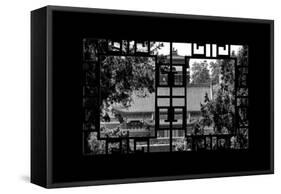 China 10MKm2 Collection - Asian Window - Summer Palace Temple-Philippe Hugonnard-Framed Stretched Canvas