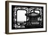 China 10MKm2 Collection - Asian Window - Summer Palace Temple-Philippe Hugonnard-Framed Photographic Print