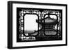 China 10MKm2 Collection - Asian Window - Summer Palace Temple-Philippe Hugonnard-Framed Photographic Print