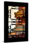 China 10MKm2 Collection - Asian Window - Sunset Summer Palace Architecture-Philippe Hugonnard-Stretched Canvas