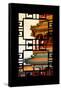 China 10MKm2 Collection - Asian Window - Sunset Summer Palace Architecture-Philippe Hugonnard-Framed Stretched Canvas