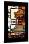 China 10MKm2 Collection - Asian Window - Sunset Summer Palace Architecture-Philippe Hugonnard-Stretched Canvas