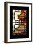 China 10MKm2 Collection - Asian Window - Sunset Summer Palace Architecture-Philippe Hugonnard-Framed Photographic Print