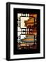 China 10MKm2 Collection - Asian Window - Sunset Summer Palace Architecture-Philippe Hugonnard-Framed Photographic Print
