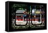 China 10MKm2 Collection - Asian Window - Suzhou Summer Palace-Philippe Hugonnard-Framed Stretched Canvas