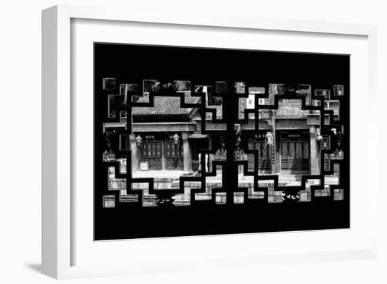 China 10MKm2 Collection - Asian Window - Suzhou Summer Palace-Philippe Hugonnard-Framed Photographic Print