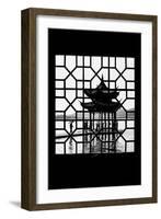 China 10MKm2 Collection - Asian Window - Temple Lake-Philippe Hugonnard-Framed Photographic Print