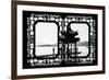 China 10MKm2 Collection - Asian Window - Temple Lake-Philippe Hugonnard-Framed Photographic Print