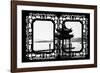 China 10MKm2 Collection - Asian Window - Temple Lake-Philippe Hugonnard-Framed Photographic Print