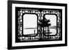 China 10MKm2 Collection - Asian Window - Temple Lake-Philippe Hugonnard-Framed Photographic Print