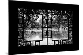 China 10MKm2 Collection - Asian Window - Temple Reflections-Philippe Hugonnard-Mounted Photographic Print