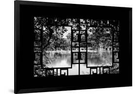 China 10MKm2 Collection - Asian Window - Temple Reflections-Philippe Hugonnard-Framed Photographic Print