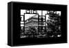 China 10MKm2 Collection - Asian Window - Temple Xi'an-Philippe Hugonnard-Framed Stretched Canvas