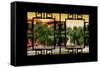 China 10MKm2 Collection - Asian Window - The Forbidden City-Philippe Hugonnard-Framed Stretched Canvas