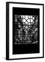 China 10MKm2 Collection - Asian Window - Traditional Architecture in Yuyuan Garden - Shanghai-Philippe Hugonnard-Framed Photographic Print