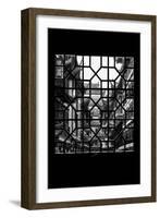 China 10MKm2 Collection - Asian Window - Traditional Architecture in Yuyuan Garden - Shanghai-Philippe Hugonnard-Framed Photographic Print