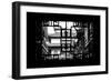 China 10MKm2 Collection - Asian Window - Traditional Architecture in Yuyuan Garden - Shanghai-Philippe Hugonnard-Framed Photographic Print