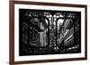 China 10MKm2 Collection - Asian Window - Traditional Architecture in Yuyuan Garden - Shanghai-Philippe Hugonnard-Framed Photographic Print