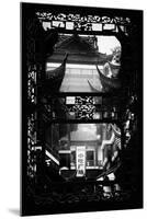 China 10MKm2 Collection - Asian Window - Traditional Architecture in Yuyuan Garden - Shanghai-Philippe Hugonnard-Mounted Photographic Print