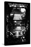 China 10MKm2 Collection - Asian Window - Traditional Architecture in Yuyuan Garden - Shanghai-Philippe Hugonnard-Stretched Canvas