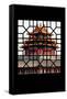 China 10MKm2 Collection - Asian Window - Watchtower - Forbidden City-Philippe Hugonnard-Framed Stretched Canvas