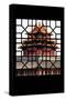 China 10MKm2 Collection - Asian Window - Watchtower - Forbidden City-Philippe Hugonnard-Stretched Canvas