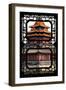 China 10MKm2 Collection - Asian Window - Watchtower - Forbidden City-Philippe Hugonnard-Framed Photographic Print