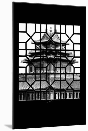 China 10MKm2 Collection - Asian Window - Watchtower - Forbidden City-Philippe Hugonnard-Mounted Photographic Print