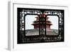 China 10MKm2 Collection - Asian Window - Watchtower - Forbidden City-Philippe Hugonnard-Framed Photographic Print