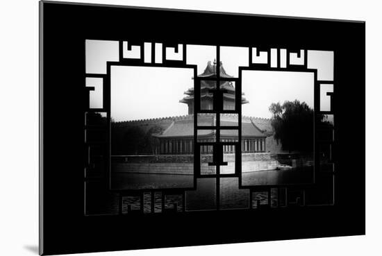 China 10MKm2 Collection - Asian Window - Watchtower - Forbidden City-Philippe Hugonnard-Mounted Photographic Print