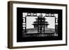 China 10MKm2 Collection - Asian Window - Watchtower - Forbidden City-Philippe Hugonnard-Framed Photographic Print