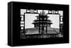 China 10MKm2 Collection - Asian Window - Watchtower - Forbidden City-Philippe Hugonnard-Framed Stretched Canvas