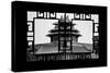 China 10MKm2 Collection - Asian Window - Watchtower - Forbidden City-Philippe Hugonnard-Stretched Canvas