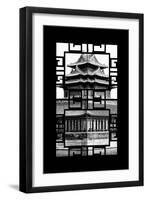 China 10MKm2 Collection - Asian Window - Watchtower - Forbidden City-Philippe Hugonnard-Framed Photographic Print