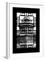 China 10MKm2 Collection - Asian Window - Watchtower - Forbidden City-Philippe Hugonnard-Framed Photographic Print