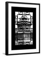 China 10MKm2 Collection - Asian Window - Watchtower - Forbidden City-Philippe Hugonnard-Framed Photographic Print