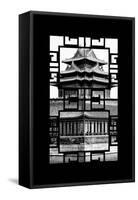 China 10MKm2 Collection - Asian Window - Watchtower - Forbidden City-Philippe Hugonnard-Framed Stretched Canvas