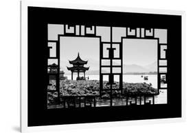 China 10MKm2 Collection - Asian Window - West Lake-Philippe Hugonnard-Framed Photographic Print