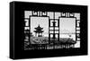 China 10MKm2 Collection - Asian Window - West Lake-Philippe Hugonnard-Framed Stretched Canvas