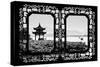China 10MKm2 Collection - Asian Window - West Lake-Philippe Hugonnard-Stretched Canvas