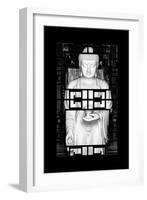 China 10MKm2 Collection - Asian Window - White Buddha-Philippe Hugonnard-Framed Photographic Print