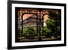 China 10MKm2 Collection - Asian Window - Xi'an Temple at Sunset-Philippe Hugonnard-Framed Photographic Print