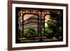 China 10MKm2 Collection - Asian Window - Xi'an Temple at Sunset-Philippe Hugonnard-Framed Photographic Print