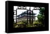China 10MKm2 Collection - Asian Window - Xi'an Temple-Philippe Hugonnard-Framed Stretched Canvas