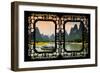 China 10MKm2 Collection - Asian Window - Yangshuo Li River-Philippe Hugonnard-Framed Photographic Print