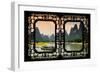 China 10MKm2 Collection - Asian Window - Yangshuo Li River-Philippe Hugonnard-Framed Photographic Print