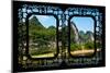 China 10MKm2 Collection - Asian Window - Yangshuo Li River-Philippe Hugonnard-Mounted Photographic Print